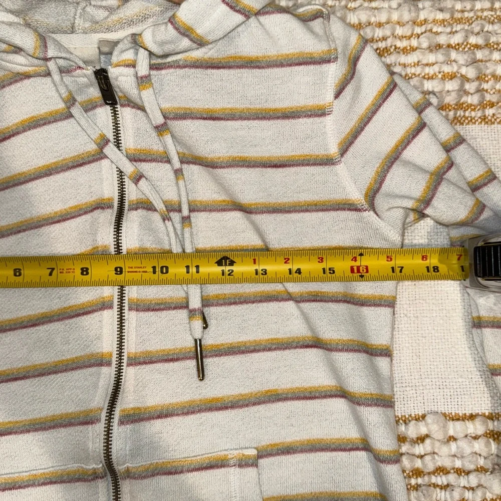 Roxy Perfect‎ Wave Striped Zip-Up Small Relaxed Fit
